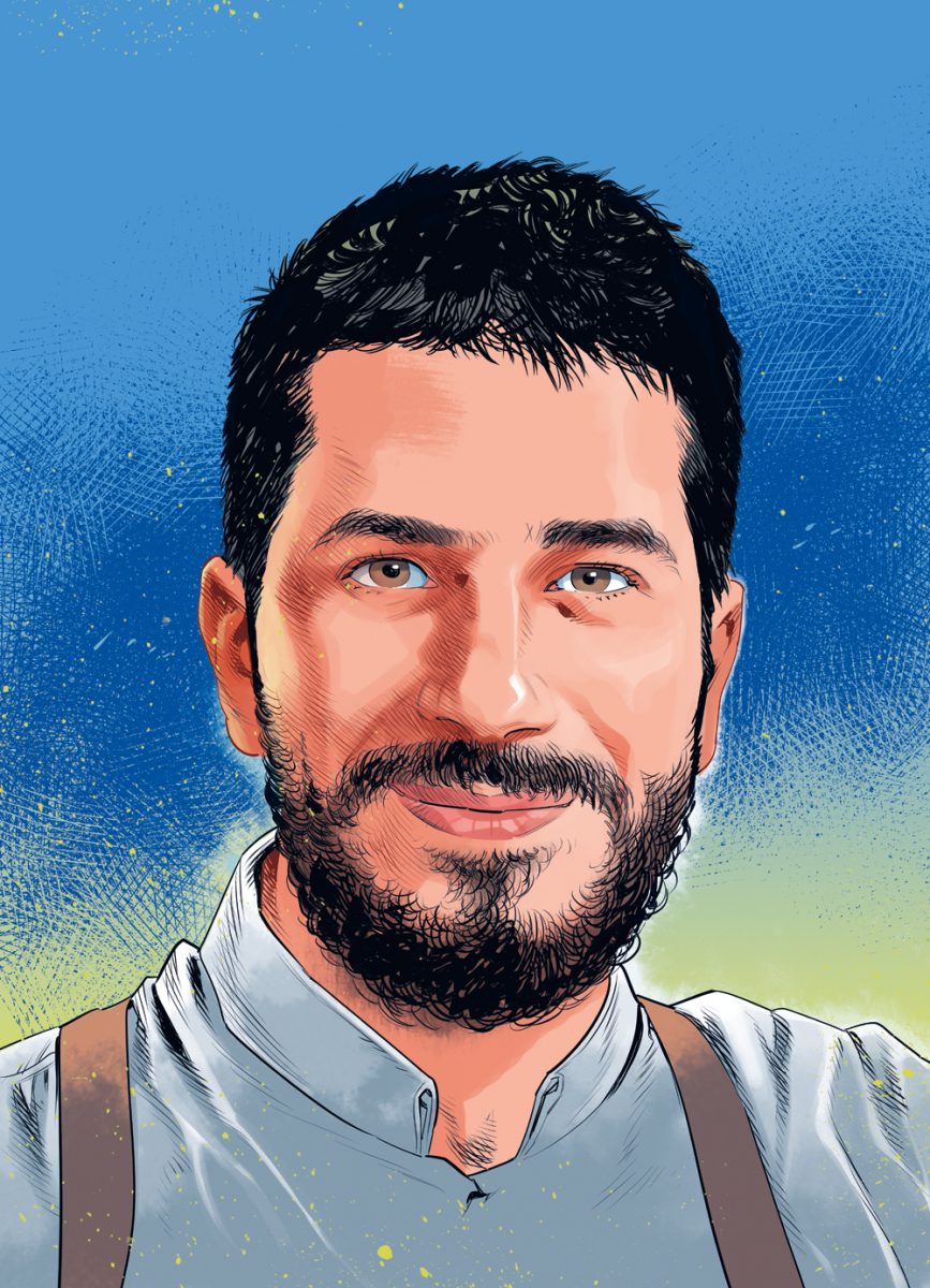 Ritratto dello chef Ciro Scamardella