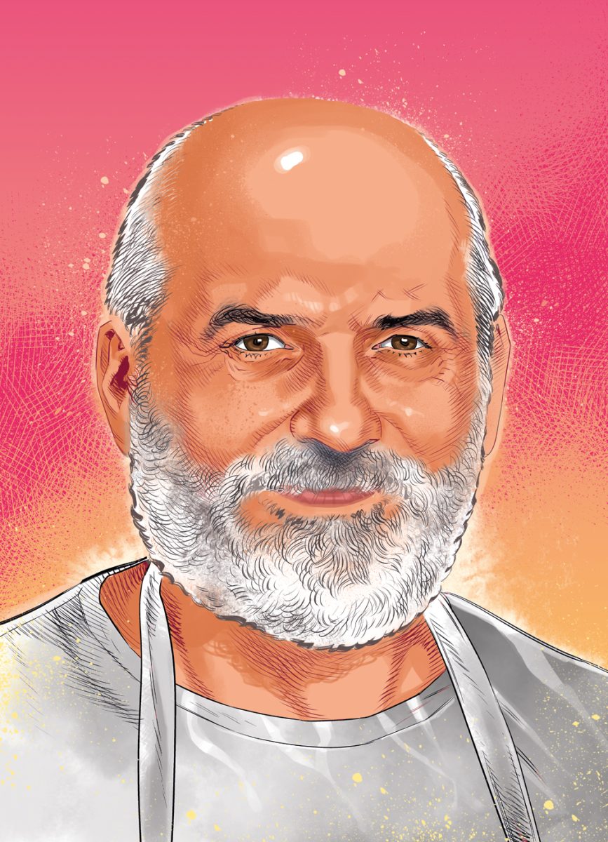 Ritratto dello chef Corrado Assenza
