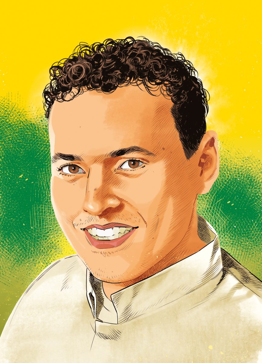 Ritratto dello chef Francesco D'Errico