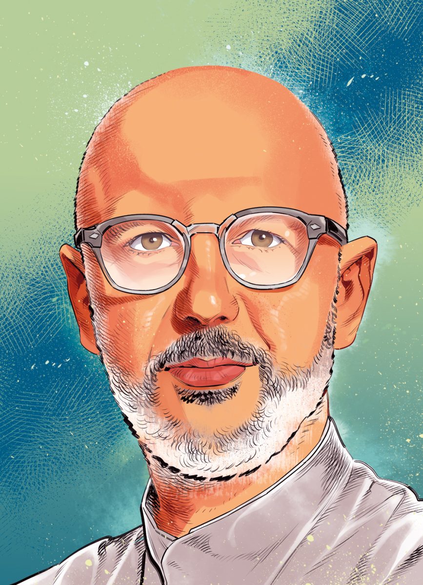 Ritratto dello chef Franco Pepe