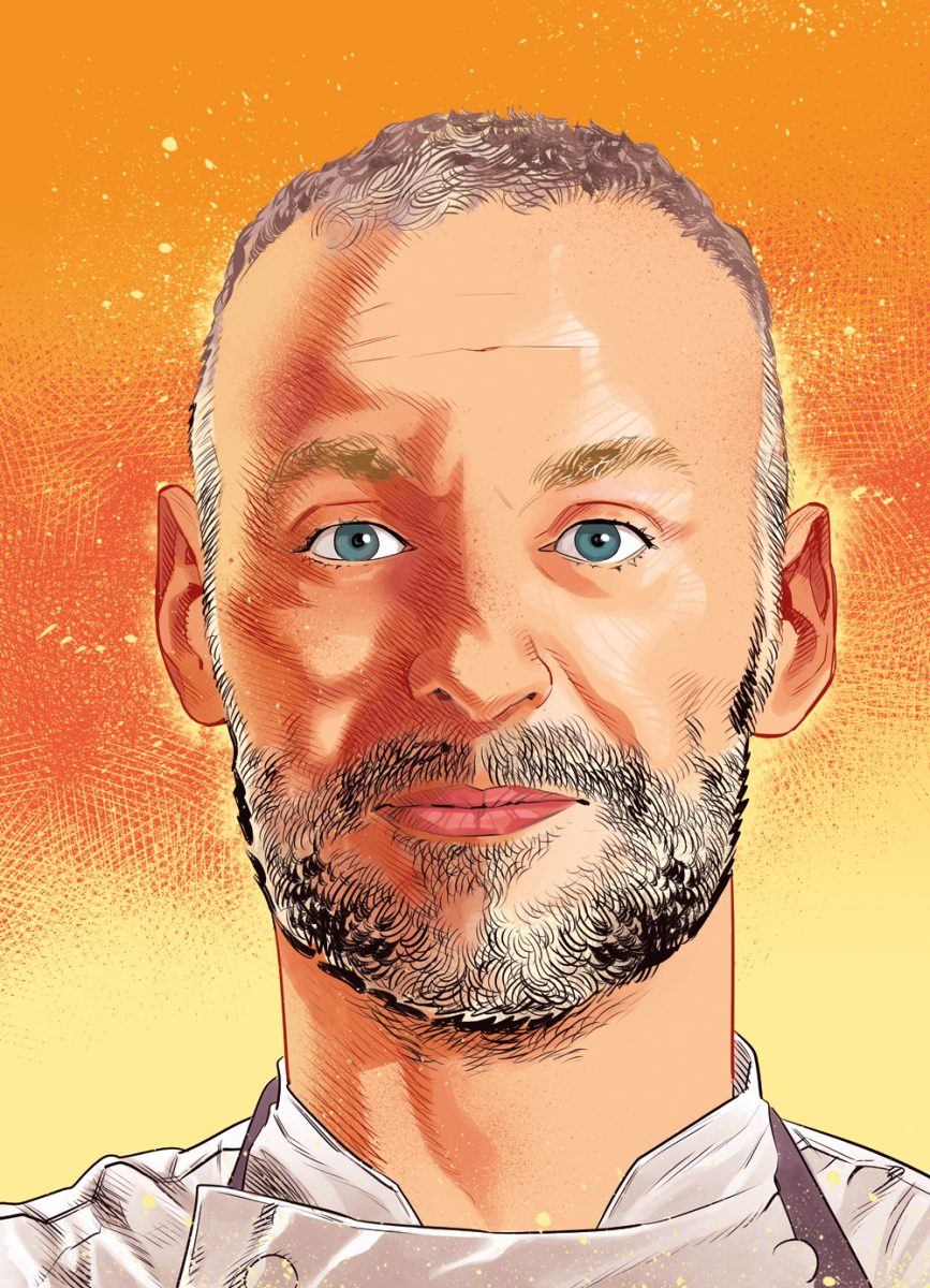 Ritratto dello chef Gabriele Bonci