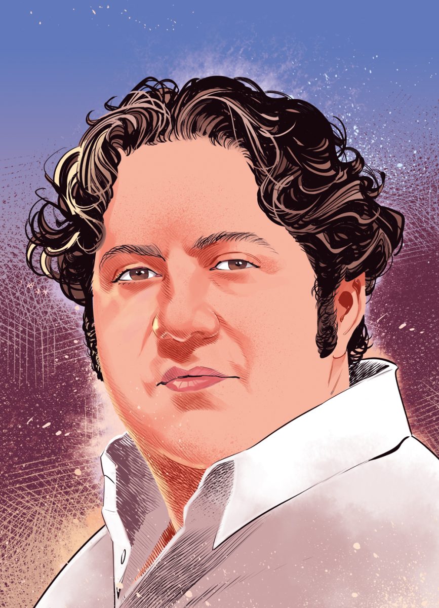 Ritratto dello chef Gianluca Fusto