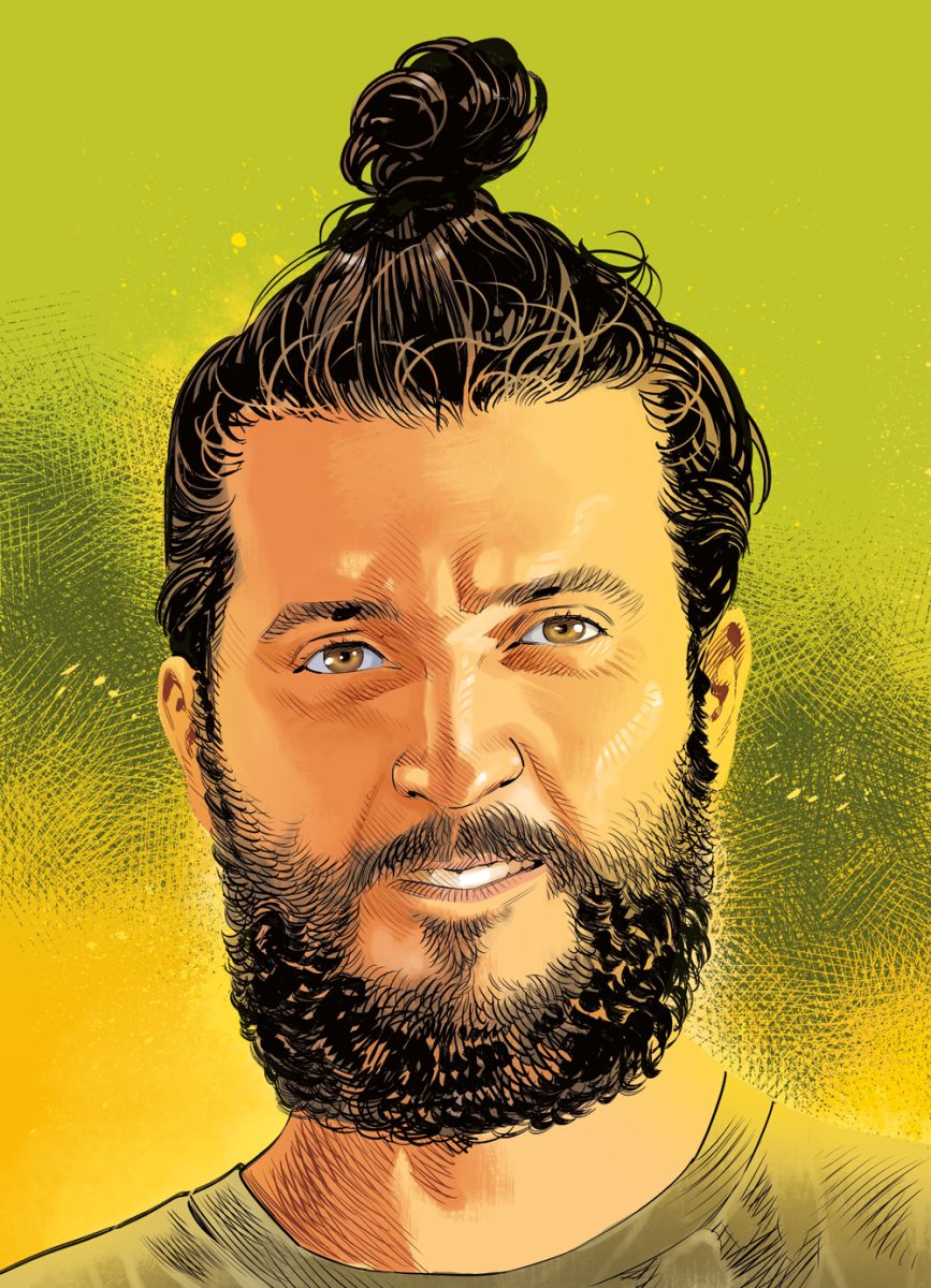 Ritratto dello chef Juri Chiotti