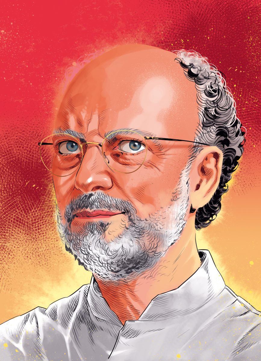 Ritratto dello chef Moreno Cedroni