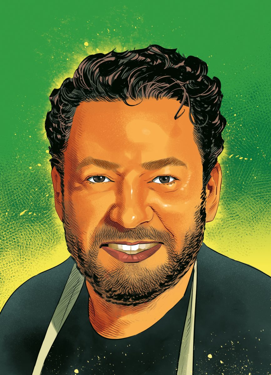 Ritratto dello chef Mustafa Otar