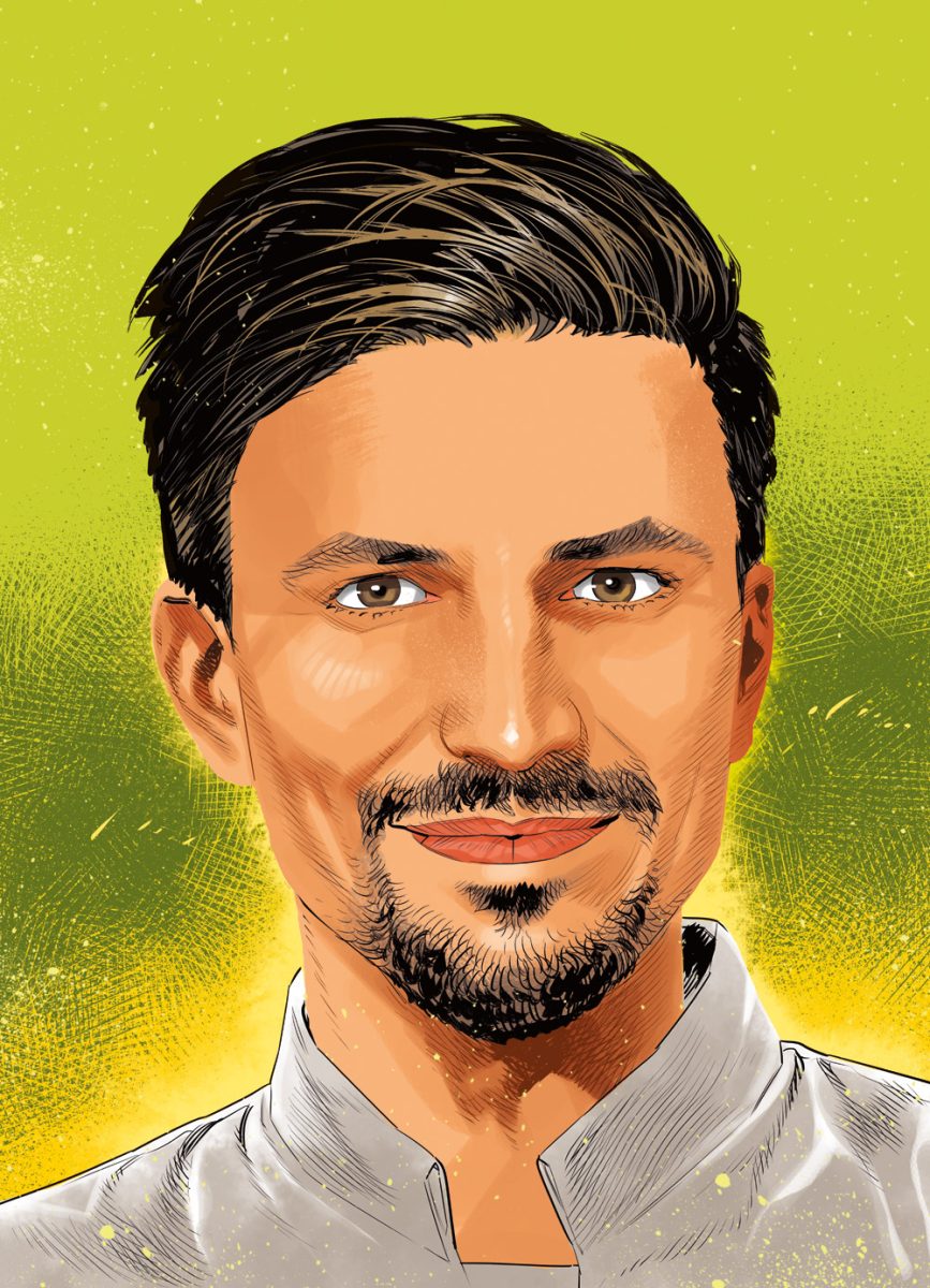 Ritratto dello chef Paolo Griffa