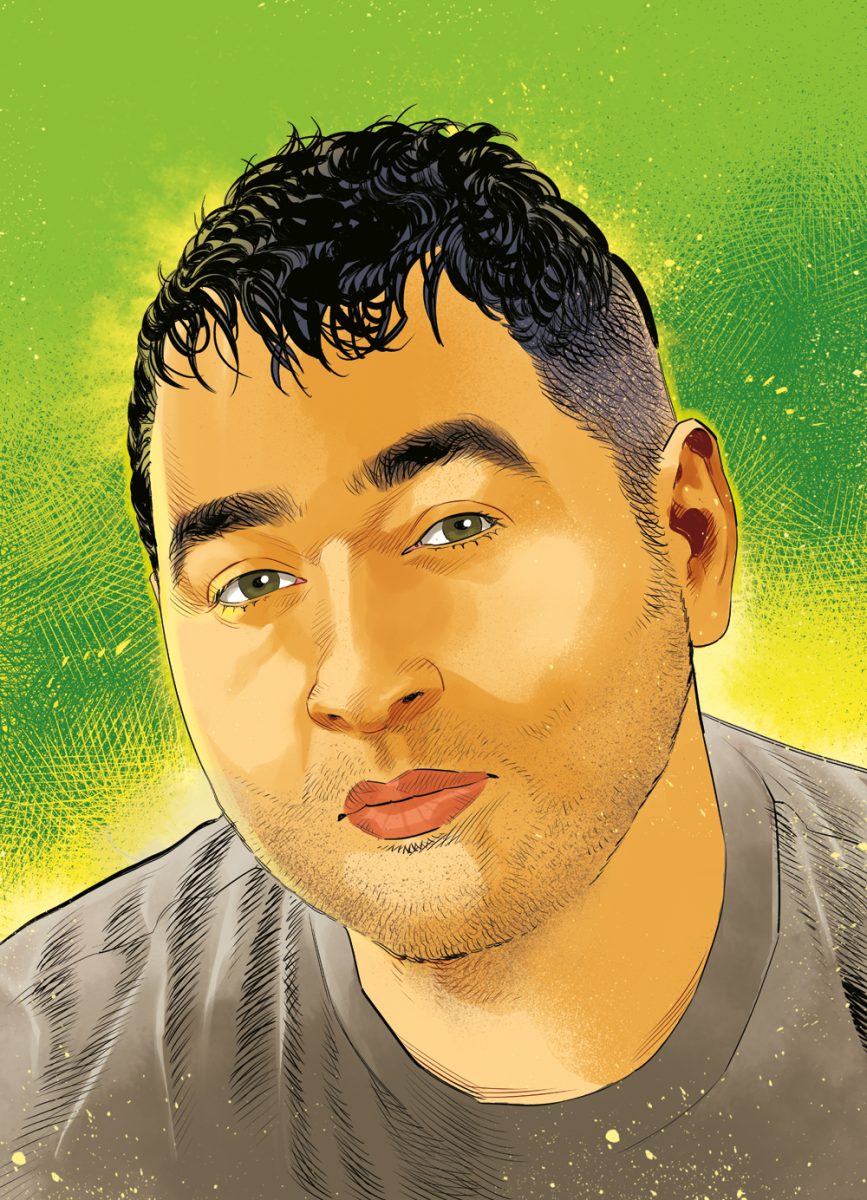 Ritratto dello chef Prateek Sadhu
