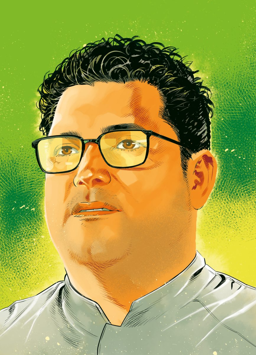 Ritratto dello chef Salvatore Bianco