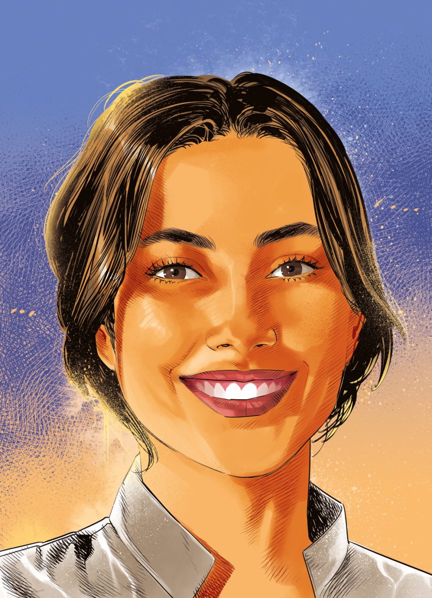Ritratto dello chef Sara Aqel