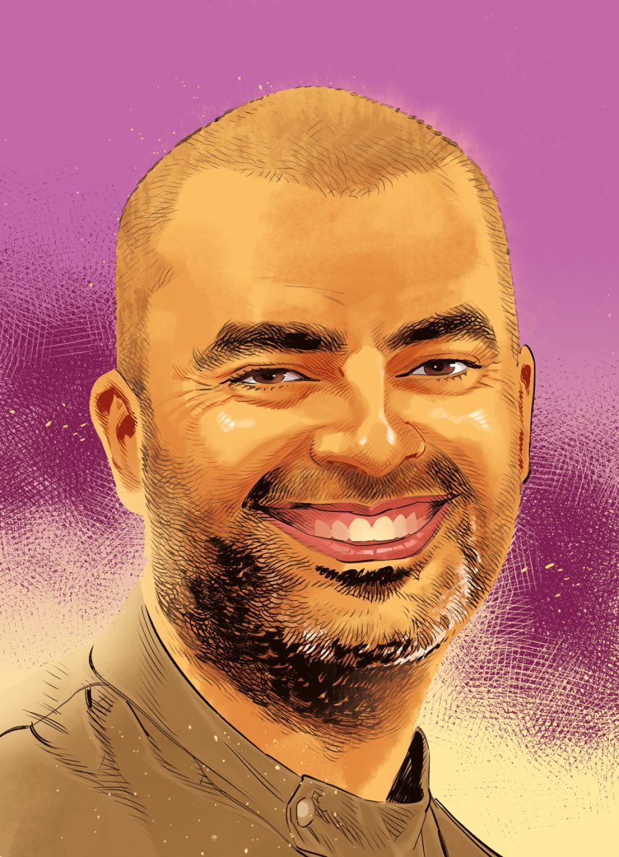 Ritratto dello chef Vasco Coelho Santos