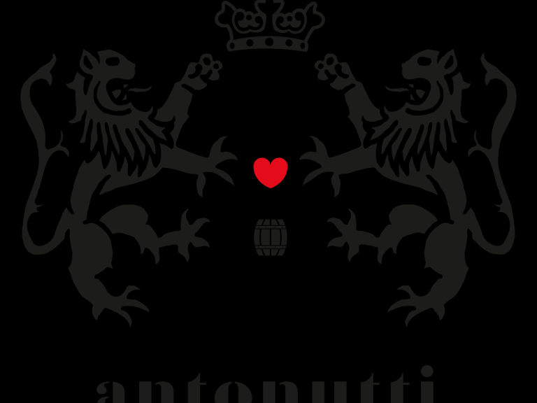 DOPPIO LEONE NERO FONDO TRASPARENTE